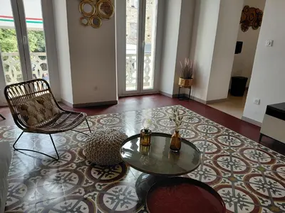 Coin salon dans l'établissement U Casone