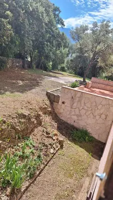 Paysage naturel près de la villa