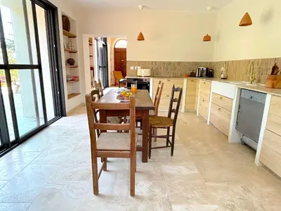 Cuisine ou kitchenette dans l'établissement Villa Padulone