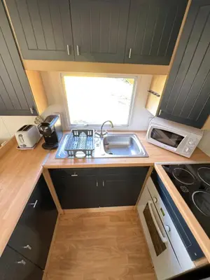 Cuisine ou kitchenette dans l'établissement I Dui Quarci
