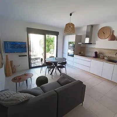 Duplex rose- Sérénité en Bord de Mer