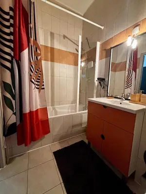 Salle de bains dans l'établissement Rundinelle di Saint-Florent