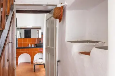Cuisine ou kitchenette dans l'établissement Maison A Torra