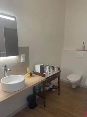Salle de bains dans l'établissement minerbio