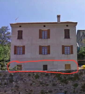 Bâtiment de la maison de vacances