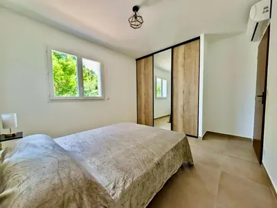 Un ou plusieurs lits dans un hébergement de l'établissement Villa Antonia