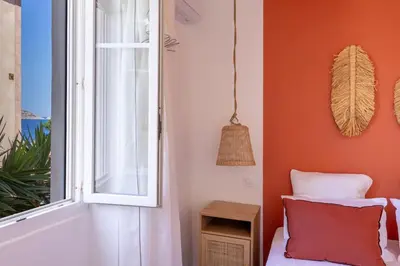 Un ou plusieurs lits dans un hébergement de l'établissement Casa Félicie