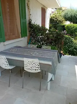 Plan de l'établissement Appartement dans villa avec jardin privatif