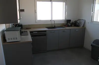 Cuisine ou kitchenette dans l'établissement Villa Nova
