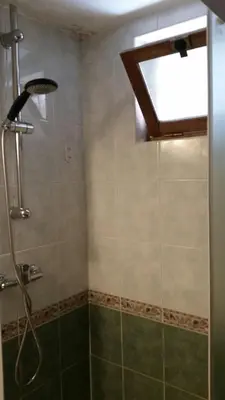 Salle de bains dans l'établissement Bergerie Restaurée