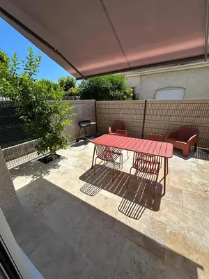 Balcon ou terrasse dans l'établissement La Villa des Sables Borgu