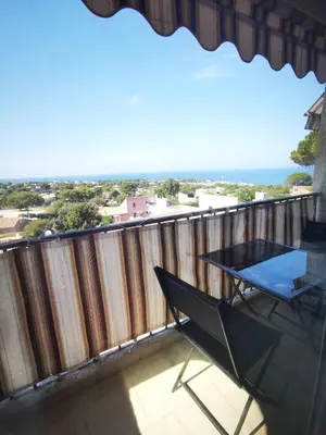 Balcon ou terrasse dans l'établissement Sole & Mare Apartment