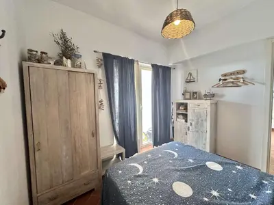 Cuisine ou kitchenette dans l'établissement Appartement 2 pièces 6 couchages LUMIO