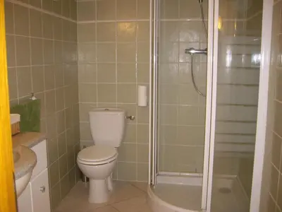 Salle de bains dans l'établissement Agréable Location au coeur du vignoble DOMINICI THERESE