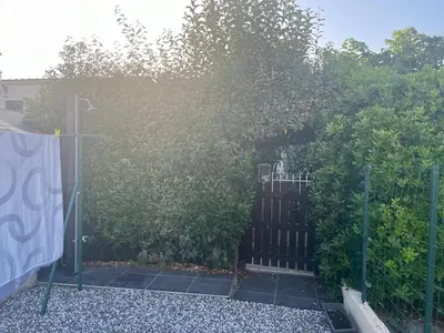 Jardin de l'établissement Maisonnette privé bord de mer Poggio mezzana