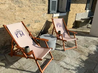 Plan de l'établissement Studio dans maison typique du cap Corse