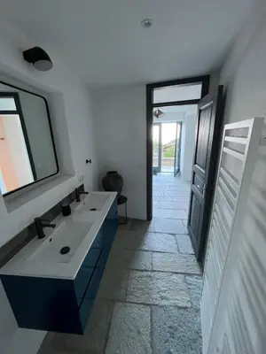 Plan de l'établissement Studio dans maison typique du cap Corse