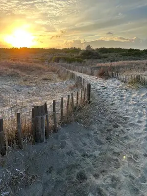 Paysage naturel près de la maison de vacances