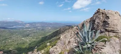 Paysage naturel près de la maison de vacances