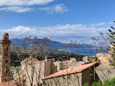 Paysage naturel près de la maison de vacances