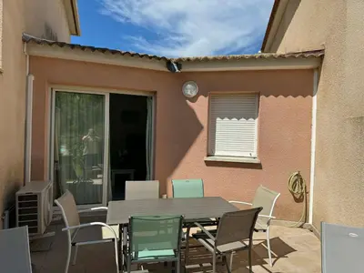 Balcon ou terrasse dans l'établissement Mini villa Corse