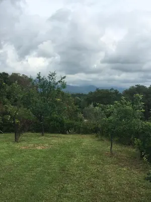 Paysage naturel près de la maison de vacances
