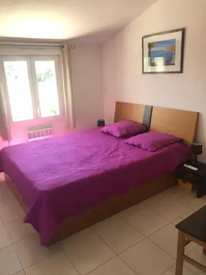 Un ou plusieurs lits dans un hébergement de l'établissement Villa A Nuciola - Prunete