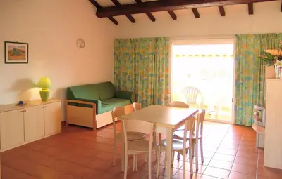 Coin salon dans l'établissement Residence Sognu di Mare