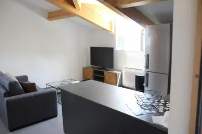 Télévision ou salle de divertissement dans l'établissement Casa di a Volpe