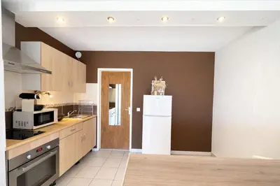 Cuisine ou kitchenette dans l'établissement Studio Régina - Plage & port de Calvi à pied