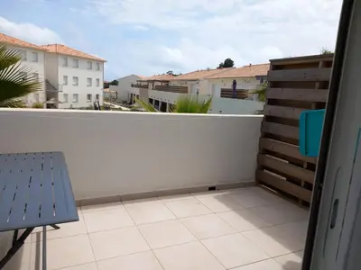 Balcon ou terrasse dans l'établissement T3 bord de mer corse N 138