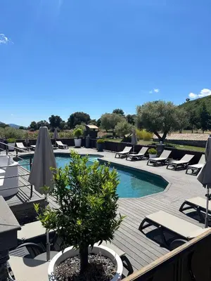 Piscine de l'établissement Appartement T2 climatisé avec terrasse privative ou située à proximité