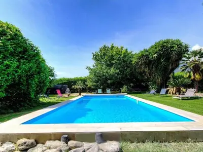 Piscine de l'établissement Holiday Home Exklusivität Korsika- Steinhaus mit Charme by Interhome ou située à proximité