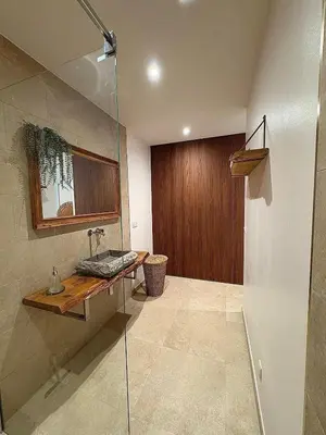 Salle de bains dans l'établissement Casa Nostra