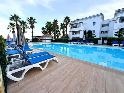 Piscine de l'établissement Appartement avec piscine en Costa Verde ou située à proximité