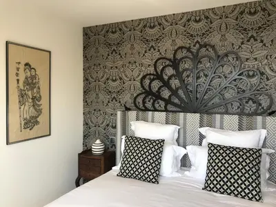 Un ou plusieurs lits dans un hébergement de l'établissement Hotel Minera