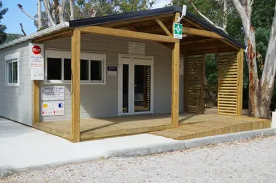 Bâtiment de le camping