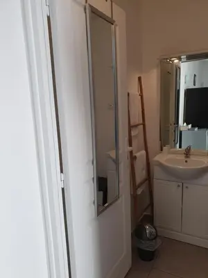 Salle de bains dans l'établissement Casa Petra