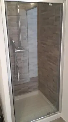 Salle de bains dans l'établissement Casa Petra