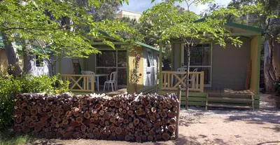 Bâtiment de le camping