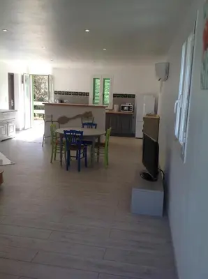 Cuisine ou kitchenette dans l'établissement Apartement Alba Oletta
