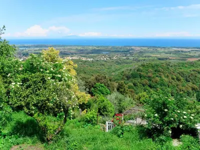 Paysage naturel près de la maison de vacances