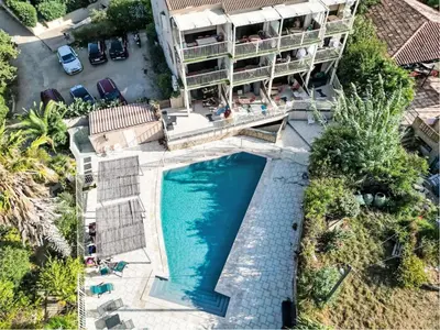 Piscine de l'établissement Apartment Résidence Posidonie Bodri - Pigna by Interhome ou située à proximité