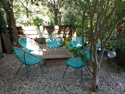 Jardin de l'établissement Villa Trou Aux Biches