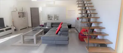Coin salon dans l'établissement A Casa Di Campa