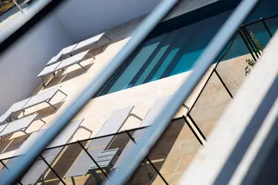 Piscine de l'établissement Residence Petradoru ou située à proximité