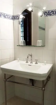 Salle de bains dans l'établissement CHÂTEAU CAGNINACCI B&B