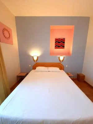 Un ou plusieurs lits dans un hébergement de l'établissement Hôtel Sole Mare