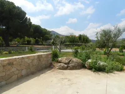 Paysage naturel près de la villa