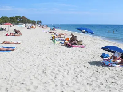 Plage de la maison de vacances ou située à proximité
